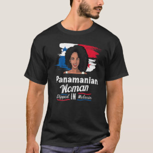 afro latina panama women dipped in melanin Black T-Shirt