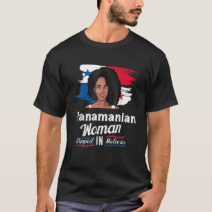 afro latina panama women dipped in melanin Black T-Shirt