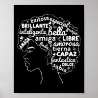 Afro Latina Pride Gift Afro-latino Black History M