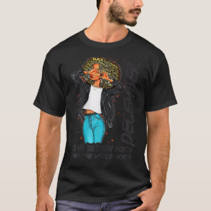 Afro Locs Girl December Is My Birthday Yep The Who T-Shirt