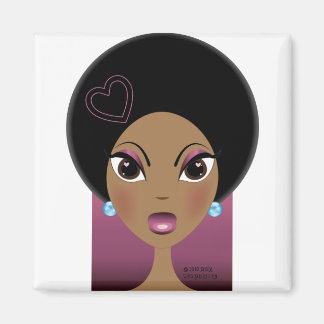 Afro Love Magnet
