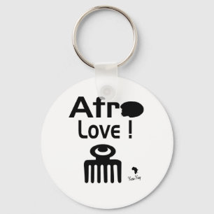 Afro Love with  DUAFE Key Ring