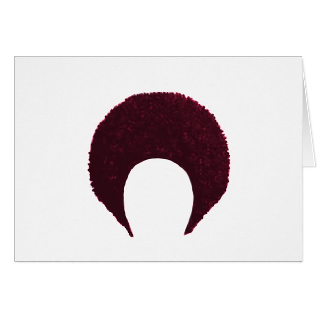 Afro Magenta The MUSEUM Zazzle Gifts (Front Horizontal)