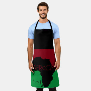 Afro Natural Black Hair Apron
