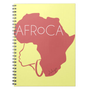 Afro Natural Black Hair Notebook