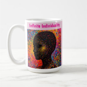 Afro Nebula Whisper – Black History Celebration Coffee Mug