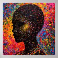 Afro Nebula Whisper – Black History Celebration