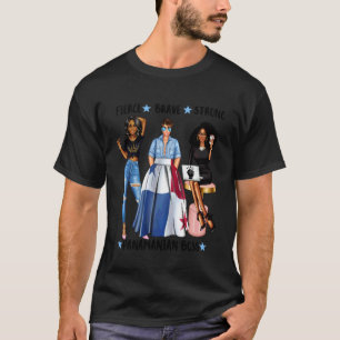 Afro Panamanian Boss Black Womens Brave Latina Pan T-Shirt