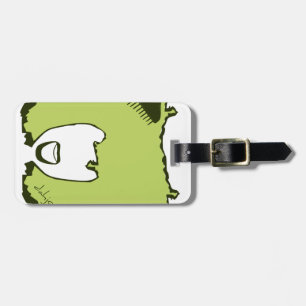 Afro Pick Luggage Tag