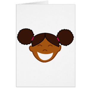 Afro Puffs Girl Face