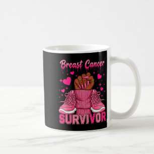 Afro Queen Black Women Breast Cancer Survivor Nk R Coffee Mug