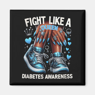 Afro Queen Black Women Fight Like A Queen Diabetes Magnet