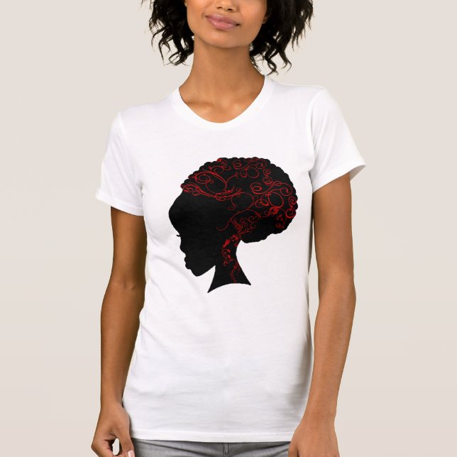 AFRO RED T-Shirt (Front)