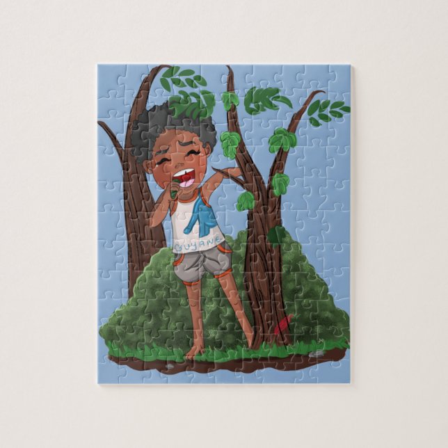 Afro servant boy! jigsaw puzzle (Vertical)