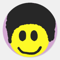 Afro Sticker