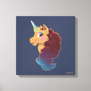 Afro Unicorn   Divine the Unicorn Canvas Print