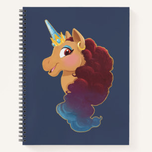 Afro Unicorn   Divine the Unicorn Notebook