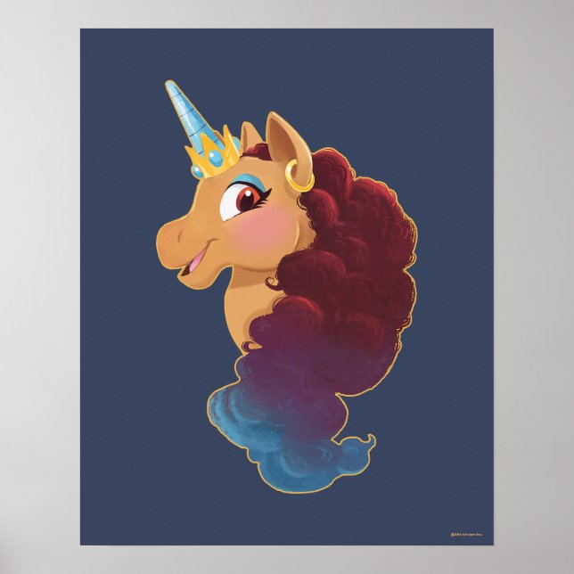 Afro Unicorn | Divine the Unicorn Poster (Front)