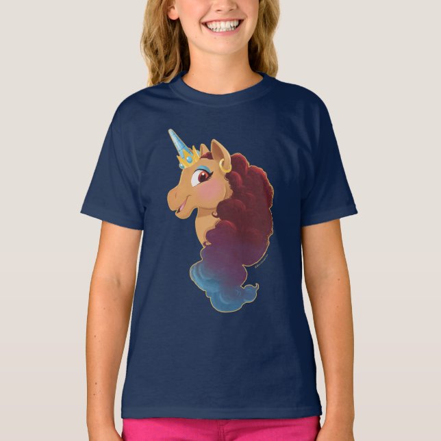 Afro Unicorn | Divine the Unicorn T-Shirt (Front)