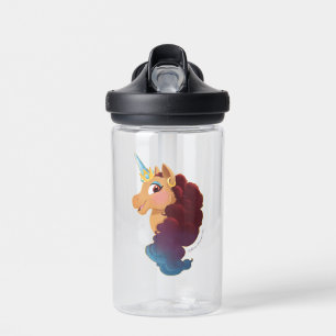 Afro Unicorn Divine the Unicorn Water Bottle