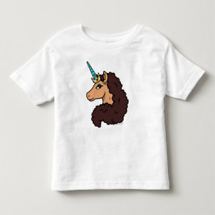 Afro Unicorn   Divine Toddler T-Shirt