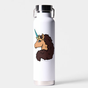 Afro Unicorn Divine Water Bottle