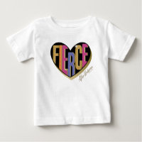 Afro Unicorn Fierce Heart Design