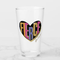 Afro Unicorn Fierce Heart Design