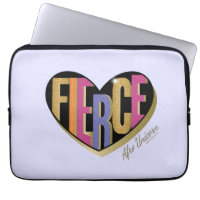 Afro Unicorn Fierce Heart Design
