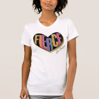 Afro Unicorn Fierce Heart Design