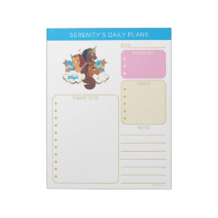 Afro Unicorn “Made of Magic” Trio Design Notepad