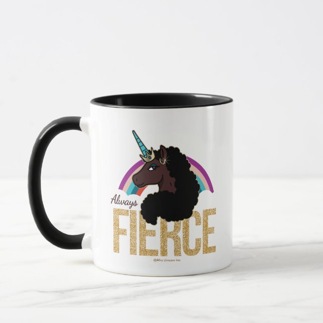 Afro Unicorn | Magical - Always Fierce Mug (Left)