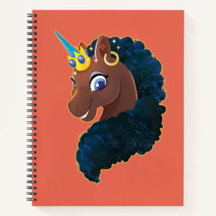 Afro Unicorn   Magical Notebook