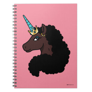 Afro Unicorn   Magical Notebook