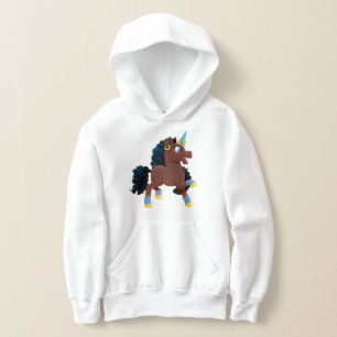 Afro Unicorn Magical Prancing