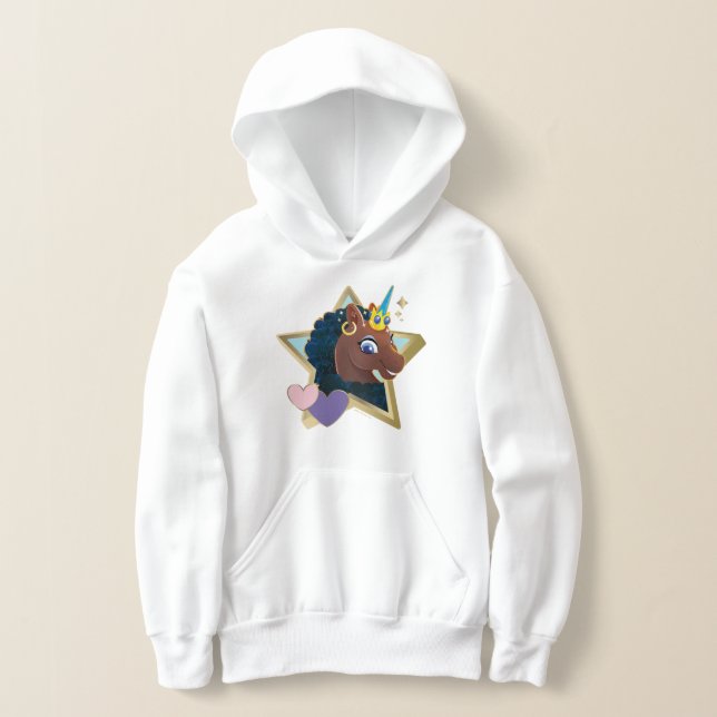 Afro Unicorn Magical Star (Laydown)