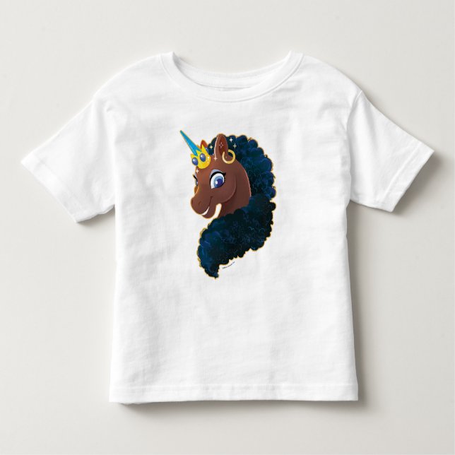 Afro Unicorn | Magical Toddler T-Shirt (Front)