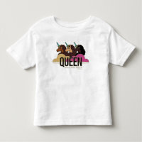 Afro Unicorn Queen Trio Design