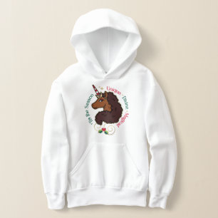 Afro Unicorn 'Tis the Season Holiday Unicorn