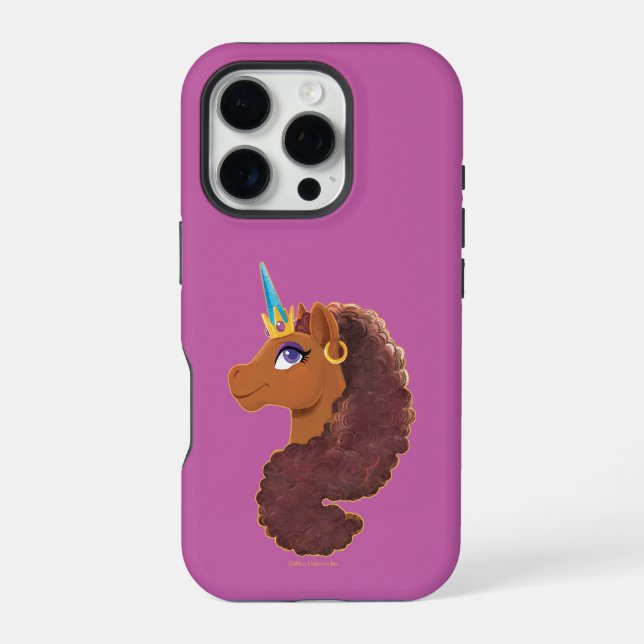 Afro Unicorn | Unique iPhone Case (Back)