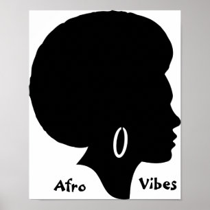 Afro Vibes Art Poster