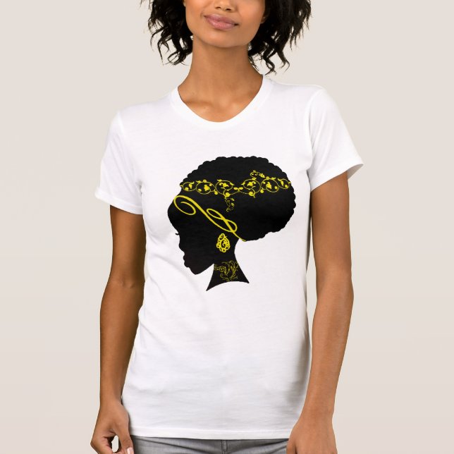 AFRO YELLOW T-Shirt (Front)