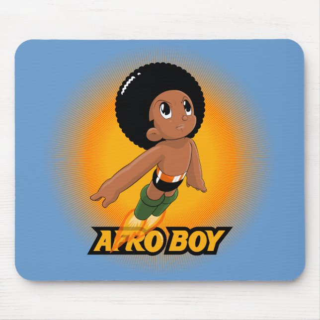 AfroBoy! Mouse Pad (Front)