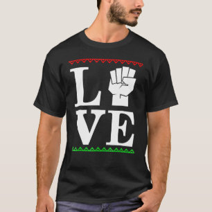 Afrocentric Back Pride Equality T-Shirt