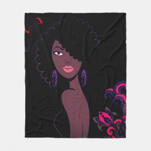 Afrocentric Beauty Blanket