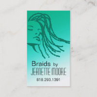 Afrocentric Braids Hair Stylist - aqua
