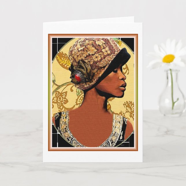 Afrocentric Card (Small Plant)