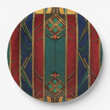 Afrocentric Celebration Paper Plates