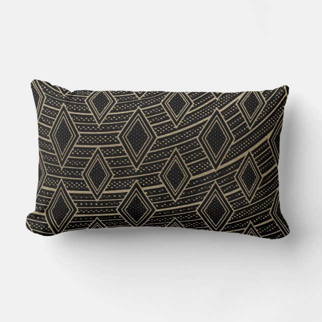 Afrocentric Chic  Lumbar Cushion (Front)