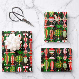 Afrocentric Christmas Seamless- 19inches x 29fee Wrapping Paper Sheet